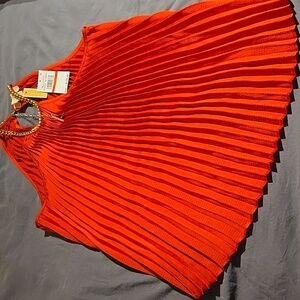 Michael Kors tank with MK charm Ret $125 NWT